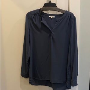 Navy blouse